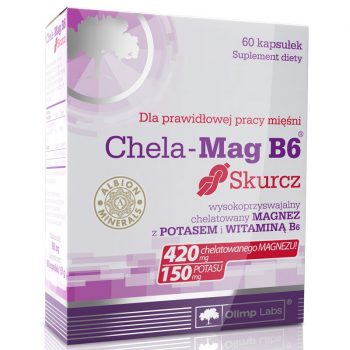Olimp, Chela-Mag B6 Skurcz, 60 kapsułek