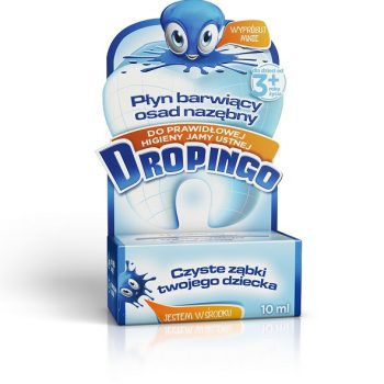Dropingo, płyn barwiący osad nazębny, 10ml