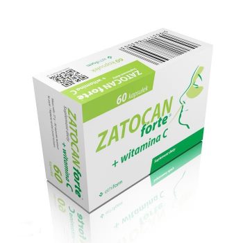 Zatocan Forte + witamina C, 60 kapsułek