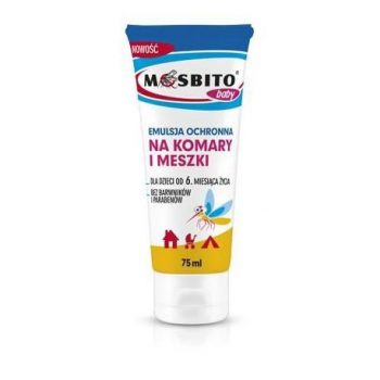 Mosbito Baby, emulsja ochronna na komary i meszki, 75ml