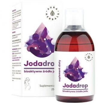 Aura Herbals Jodadrop, bioaktywne źródło jodu, 250 ml