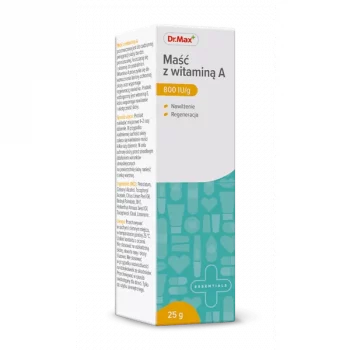 Maść z witaminą A 800 IU/g Dr.Max, 25g